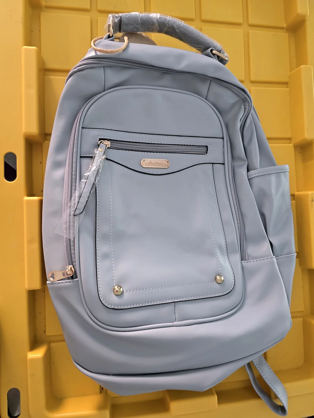Montana West Light Blue Women's Backpack Tote - Convertible 2-in-1 Carry